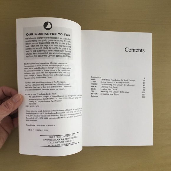 How to Lead Small Groups by Neal F. McBride - Picture 8 of 9